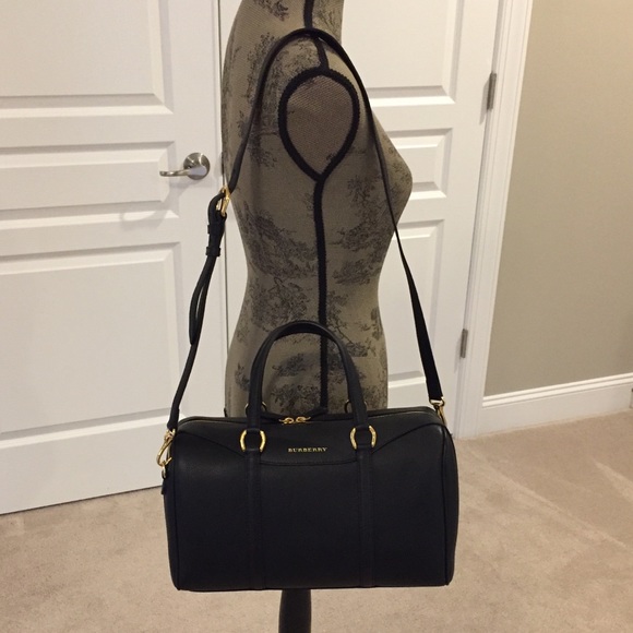 Burberry Black Leather Medium Alchester Satchel - Picture 2 of 8